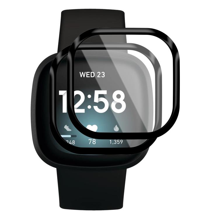 2 pellicole protettive morbide in materiale composito 3D curvo xDfind per lo schermo, For Fitbit Charge 6, For Fitbit Versa 4, For Fitbit Charge 5, For Fitbit Luxe, For Fitbit Versa 3, For Fitbit Versa 2, For Fitbit Versa