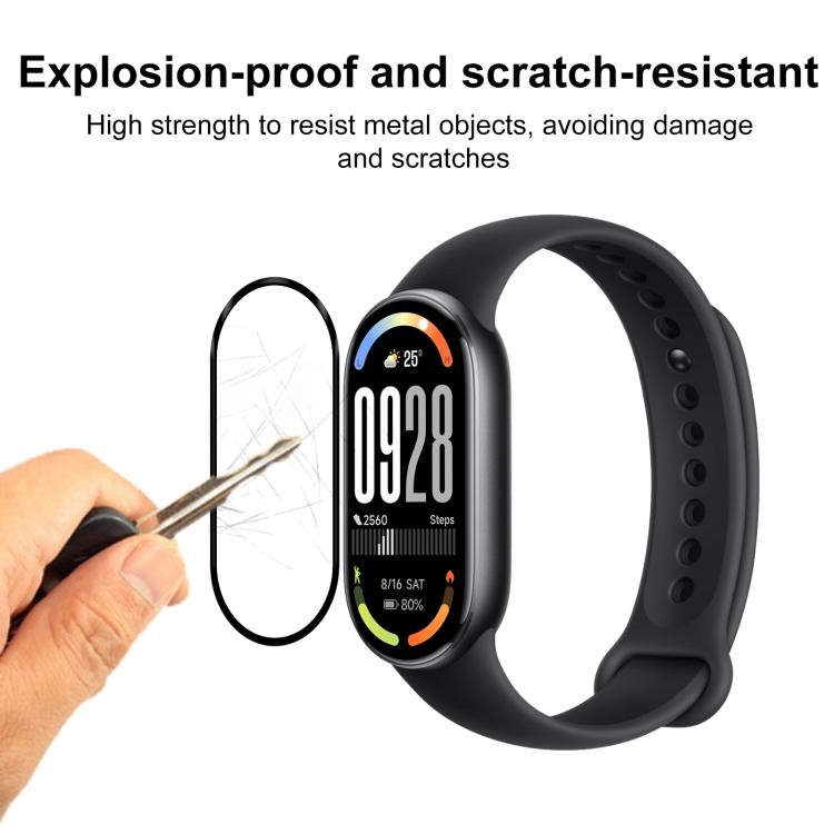 2 pellicole protettive morbide in materiale composito 3D curvo xDfind per lo schermo, For Xiaomi Smart Band 10, For Xiaomi Redmi Watch 5, For Xiaomi Smart Band 9 Pro, For Xiaomi Redmi Watch 5 Lite, For Xiaomi Redmi Watch 5 Active                       ...