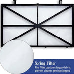 4 filtri ultrafini per pulitore per piscina, 9991432-R4, 9991433-R4, 9991425-R4, 9991407-R4, 9991408-R4, RCX70101