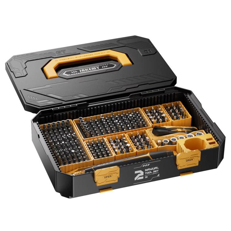 Cassetta degli attrezzi manuale modulare Jakemy JM-8199 257 in 1, Jakemy JM-8199