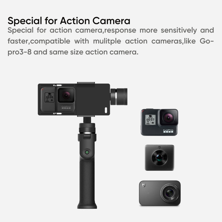 Funsnap Capture1 stabilizzatore palmare triassiale per smartphone