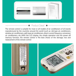Telecomando universale condizionatore Chunghop K-1028E con torcia