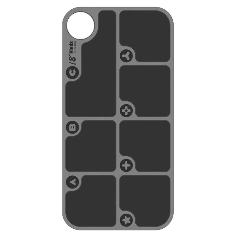 18 Kinds 7-Zone Alloy Magnetic Combination Screw Storage Pad, 18 Kinds 7-Zone Screw Pad