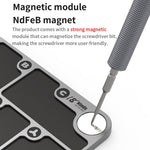 18 tipi di cuscinetti magnetici a vite in lega a 7 zone per riporre oggetti., 18 Kinds 7-Zone Screw Pad