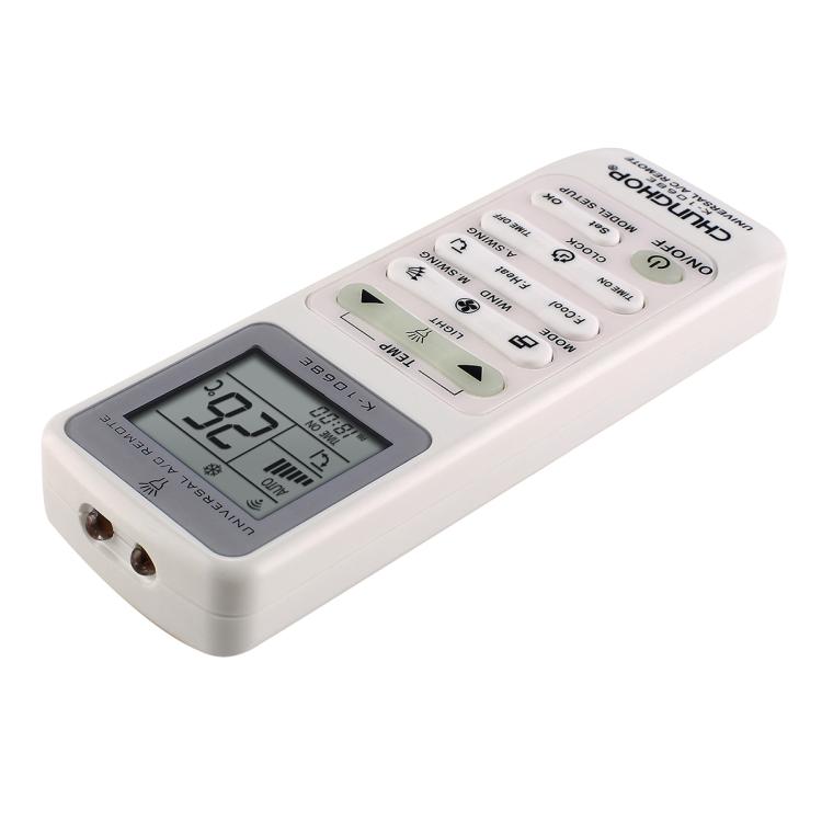 CHUNGHOP K-1068E Universal Air Conditioner Remote Control with Torch, K-1068E with Torch