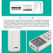 Telecomando universale per condizionatore d'aria CHUNGHOP K-1068E con torcia, K-1068E with Torch