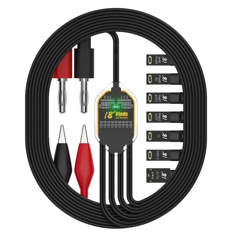 18 tipi di cavo di alimentazione e avvio per la riparazione della scheda madre per iPhone 7-16 Pro Max, 18 Kinds for iPhone 7-16 Pro Max