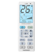 Telecomando universale per condizionatore d'aria CHUNGHOP K-1308E con torcia e retroilluminazione LCD, K-1308E