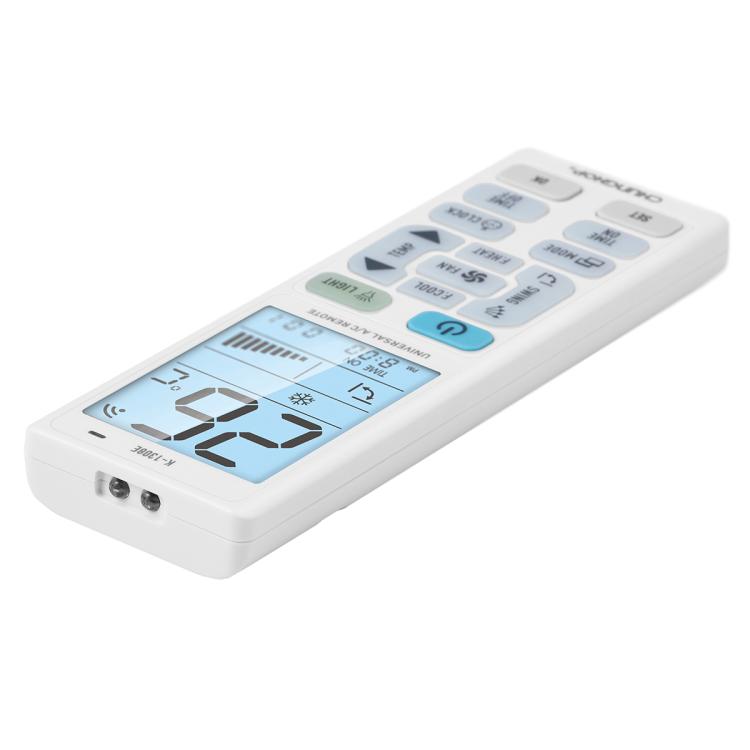 CHUNGHOP K-1308E Universal Air Conditioner Remote Control with Torch and LCD Backlight, K-1308E