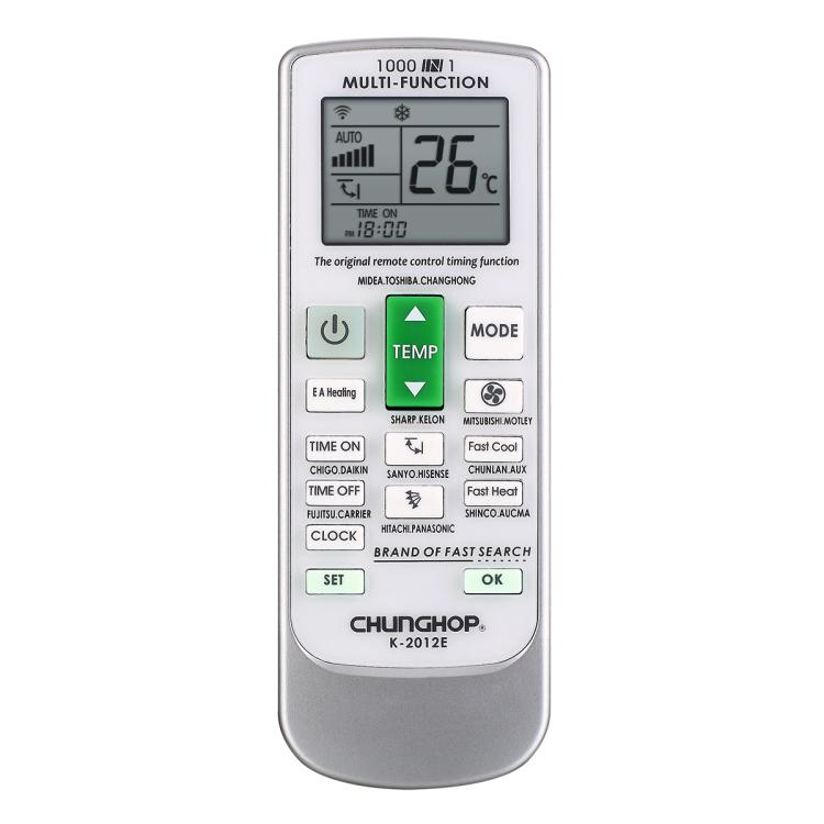 Telecomando universale condizionatore CHUNGHOP K-2012E