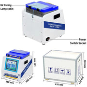YYD YD-636 UV Curing Laminating Defoaming All-in-One, EU Plug, US Plug, UK Plug