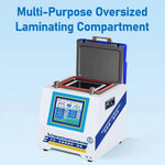 YYD YD-636 Laminazione antischiuma a polimerizzazione UV, tutto in uno, EU Plug, US Plug, UK Plug