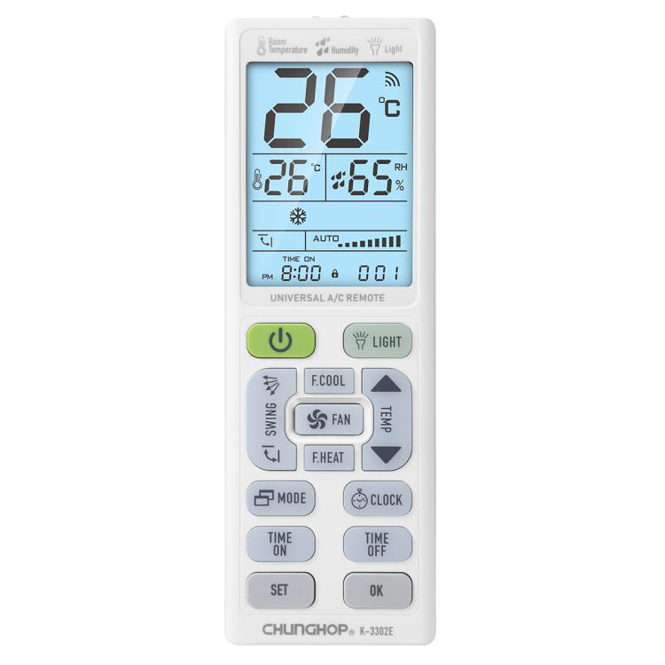 Telecomando universale condizionatore Chunghop K-3302E