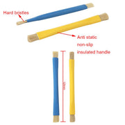 Spazzola dura antistatica per la pulizia dei circuiti integrati della scheda madre., Hard Brush(Blue)