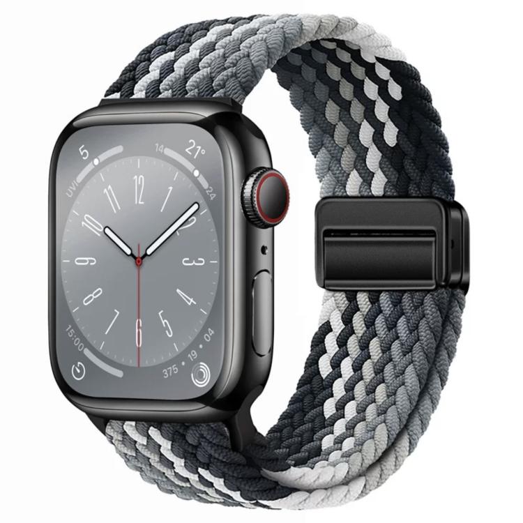 Cinturino per orologio intrecciato con fibbia magnetica xDfind, For Apple Watch 46mm / 49mm / 45mm / 44mm, For Apple Watch 42mm / 41mm / 40mm / 38mm