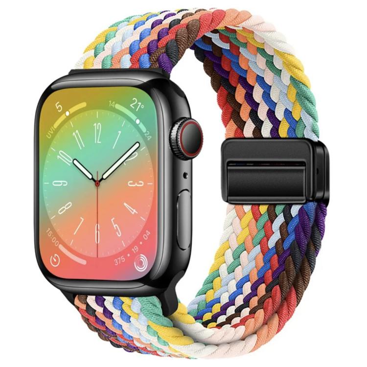Cinturino per orologio intrecciato con fibbia magnetica xDfind, For Apple Watch 46mm / 49mm / 45mm / 44mm, For Apple Watch 42mm / 41mm / 40mm / 38mm