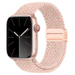 Cinturino per orologio intrecciato con fibbia magnetica xDfind, For Apple Watch 46mm / 49mm / 45mm / 44mm, For Apple Watch 42mm / 41mm / 40mm / 38mm