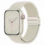 Cinturino per orologio intrecciato con fibbia magnetica xDfind, For Apple Watch 46mm / 49mm / 45mm / 44mm, For Apple Watch 42mm / 41mm / 40mm / 38mm