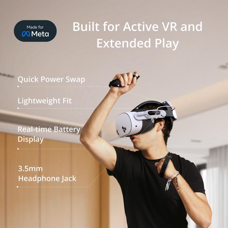 BOBOVR E3 Pro fascia batteria per Meta Quest 3/3S