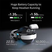 BOBOVR E3 Pro For Meta Quest 3S / 3 VR Head Strap with B100 Battery Cell, E3 Pro