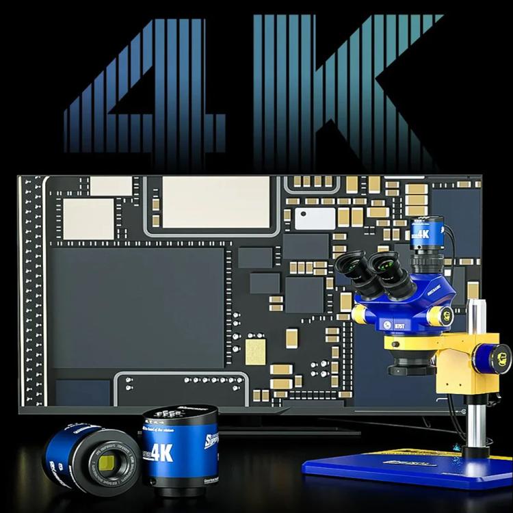 Telecamera per microscopio industriale Mechanic MOS 4K con sensore IMX415 da 51 MP Ultra HD., Mechanic MOS 4K