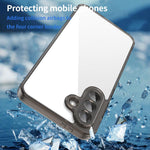 Custodia per telefono antiurto ibrida in PC e TPU con airbag., For Samsung Galaxy A36 5G, For Samsung Galaxy A16 4G, For Samsung Galaxy A16 5G