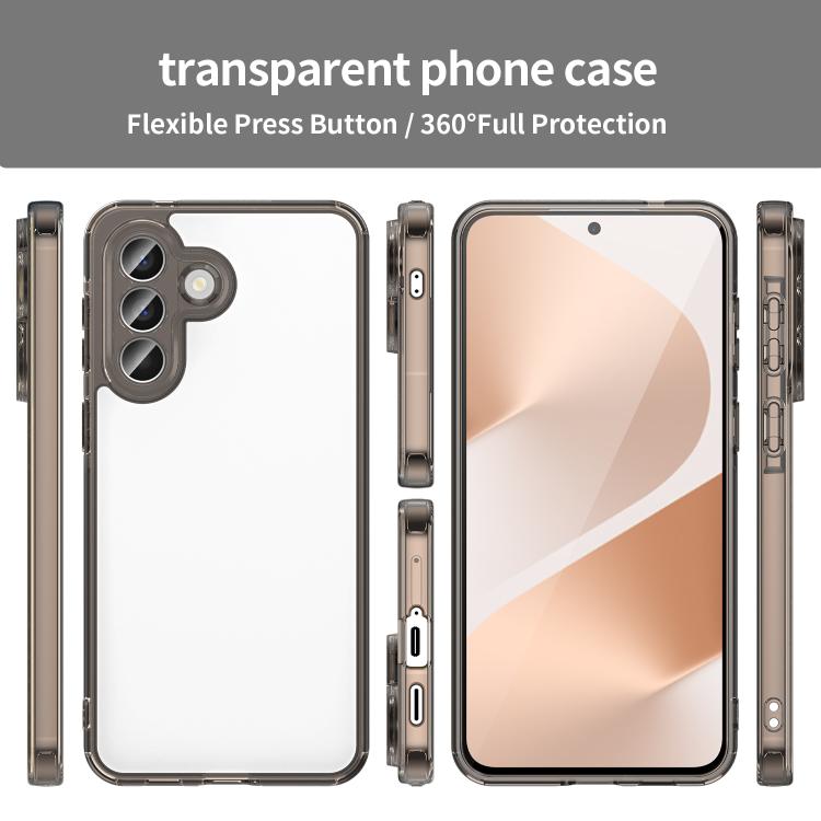 Custodia per telefono antiurto ibrida in PC e TPU con airbag., For Samsung Galaxy A57 5G, For Samsung Galaxy A37 5G, For Galaxy A27 5G, For Samsung Galaxy A07 4G, For Samsung Galaxy A17 5G, For Samsung Galaxy A56 5G