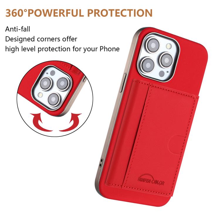 Portafoglio magnetico con protezione RFID per iPhone 16 Pro Max