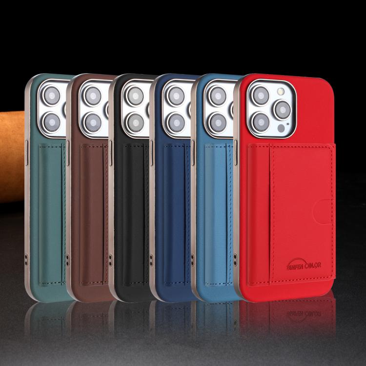 Portafoglio magnetico con protezione RFID per iPhone 16 Pro Max