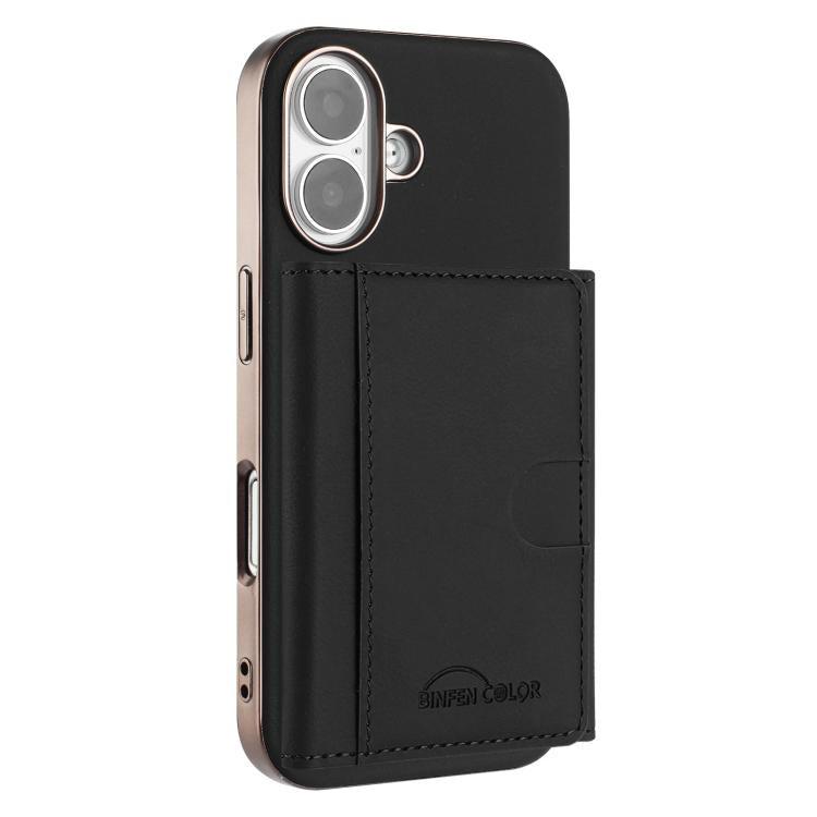 Portafoglio magnetico con protezione RFID per iPhone 16 Pro Max