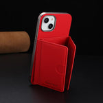 Portafoglio magnetico con protezione RFID per iPhone 14 Plus