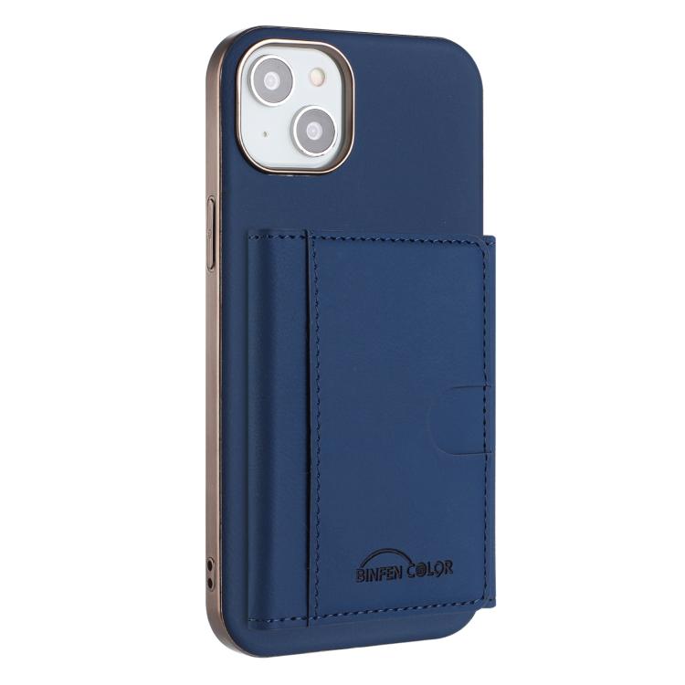 Portafoglio magnetico con protezione RFID per iPhone 14 Plus