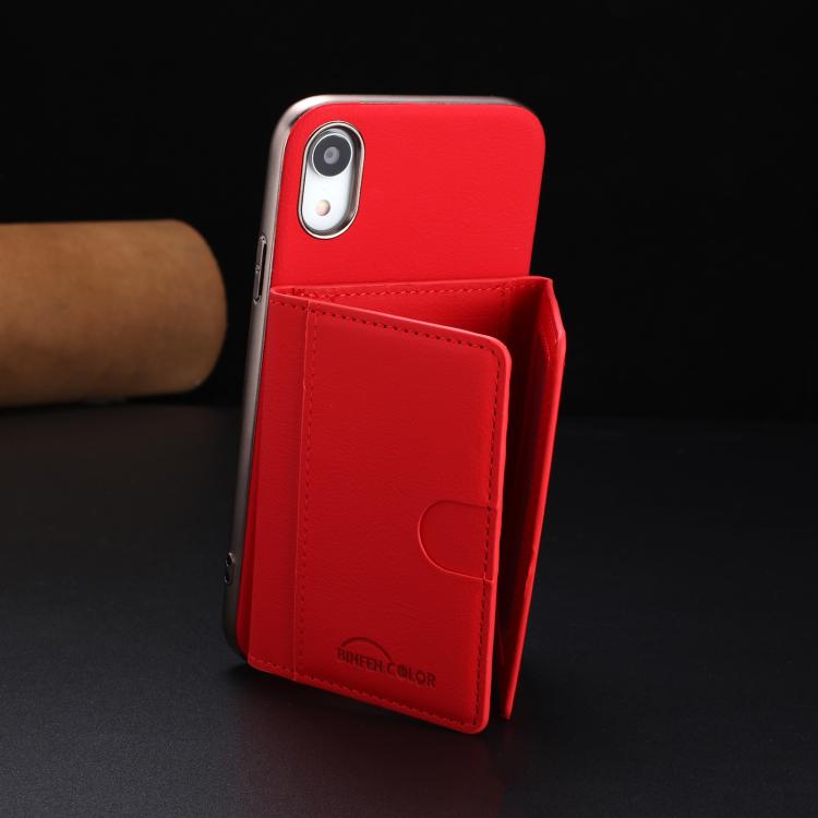 Portafoglio magnetico orizzontale con protezione RFID per iPhone