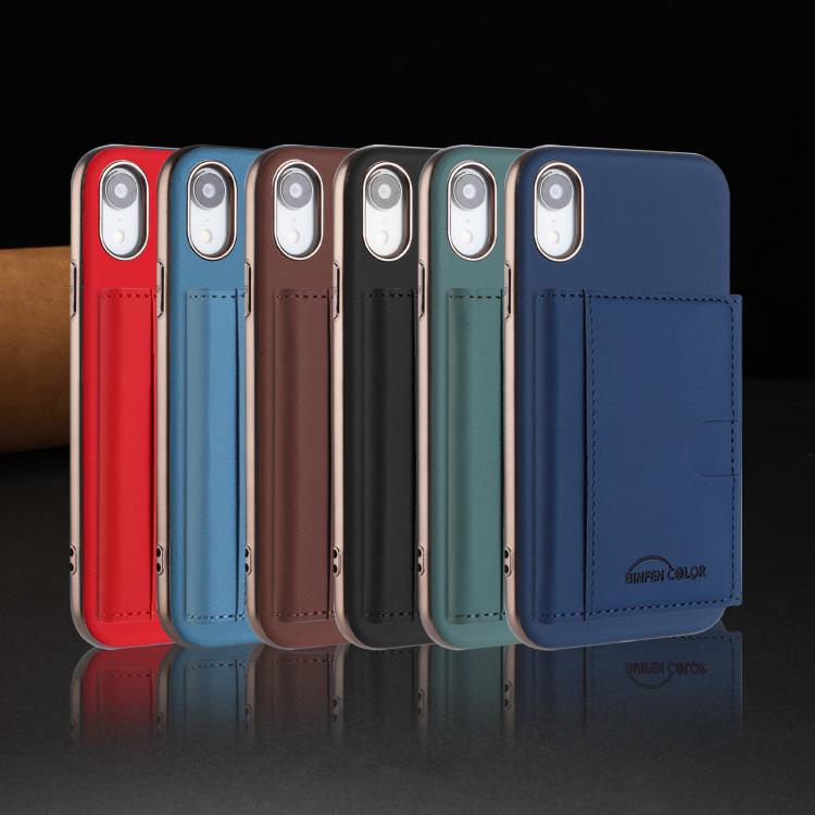 Portafoglio magnetico orizzontale con protezione RFID per iPhone