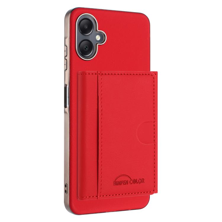 Portafoglio magnetico orizzontale a tinta unita con protezione RFID MagSafe per telefono., For Samsung Galaxy A06, For Samsung Galaxy A56, For Samsung Galaxy A26, For Samsung Galaxy A36