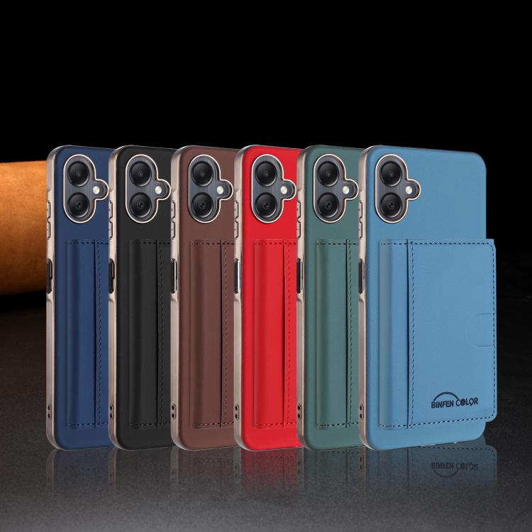 Portafoglio magnetico orizzontale a tinta unita con protezione RFID MagSafe per telefono., For Samsung Galaxy A06, For Samsung Galaxy A56, For Samsung Galaxy A26, For Samsung Galaxy A36