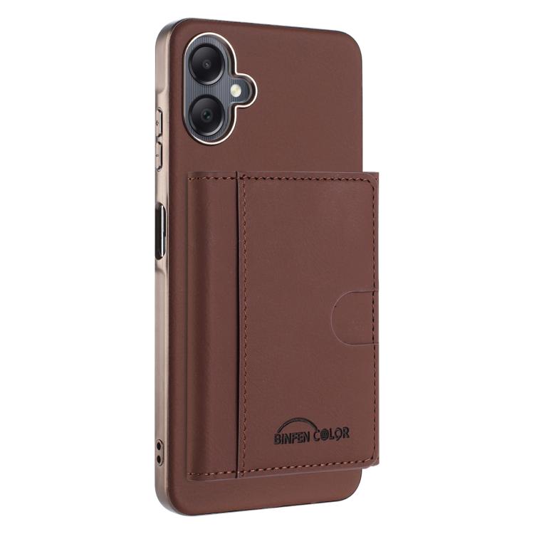 Portafoglio magnetico orizzontale a tinta unita con protezione RFID MagSafe per telefono., For Samsung Galaxy A06, For Samsung Galaxy A56, For Samsung Galaxy A26, For Samsung Galaxy A36