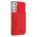 Portafoglio magnetico orizzontale a tinta unita con protezione RFID MagSafe per telefono., For Samsung Galaxy S23+ 5G, For Samsung Galaxy S23 5G, For Samsung Galaxy S22 Ultra 5G, For Samsung Galaxy S22+ 5G