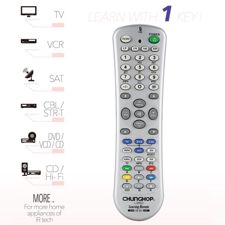 Telecomando universale CHUNGHOP L350 a infrarossi