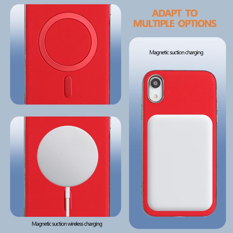 Custodia MagSafe a copertura totale per iPhone XR e 8 Plus
