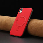 Custodia MagSafe a copertura totale per iPhone XR e 8 Plus