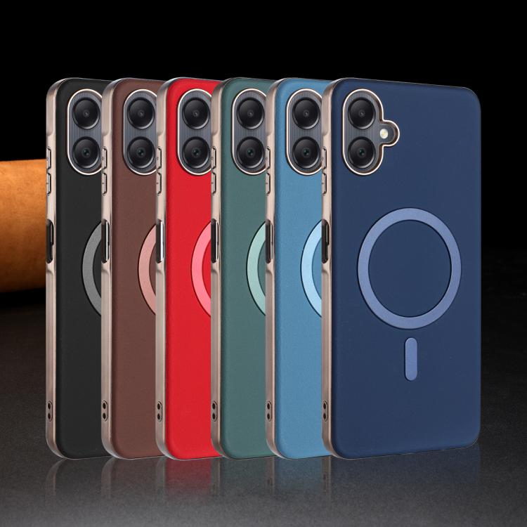 Custodia per telefono MagSafe a copertura totale con placcatura a tinta unita., For Samsung Galaxy A06, For Samsung Galaxy A56, For Samsung Galaxy A26, For Samsung Galaxy A36