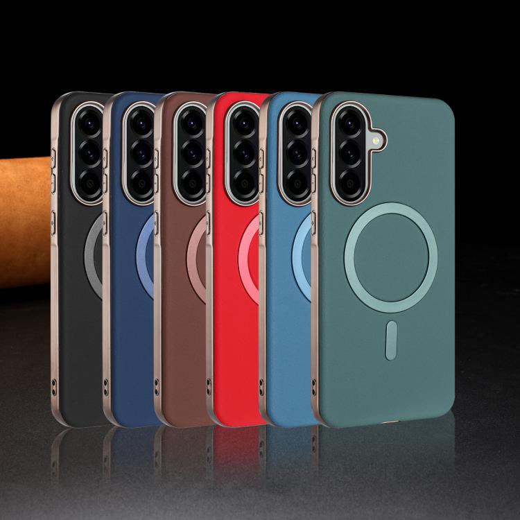 Custodia per telefono MagSafe a copertura totale con placcatura a tinta unita., For Samsung Galaxy A25, For Samsung Galaxy A55