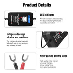 Strumento diagnostico per il monitoraggio della batteria dell'auto KONNWEI BK300 6V / 12V / 24V con Bluetooth 5.0., BK300