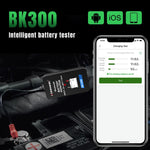Strumento diagnostico per il monitoraggio della batteria dell'auto KONNWEI BK300 6V / 12V / 24V con Bluetooth 5.0., BK300