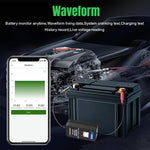 Strumento diagnostico per il monitoraggio della batteria dell'auto KONNWEI BK300 6V / 12V / 24V con Bluetooth 5.0., BK300