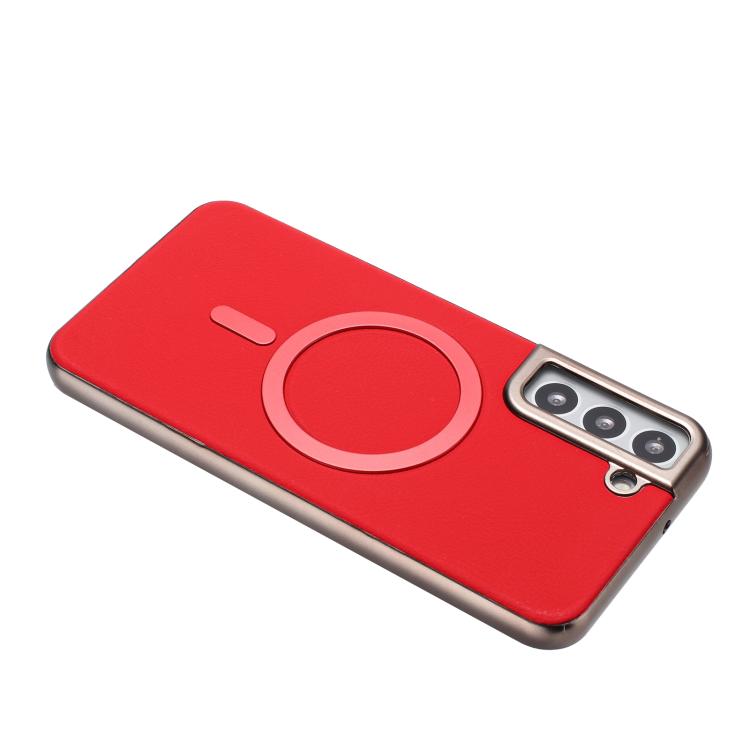 Custodia per telefono MagSafe a copertura totale con placcatura a tinta unita., For Samsung Galaxy S25 5G, For Samsung Galaxy S25+ 5G, For Samsung Galaxy S25 Ultra 5G, For Samsung Galaxy S24 FE 5G