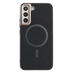 Custodia per telefono MagSafe a copertura totale con placcatura a tinta unita., For Samsung Galaxy S24 Ultra 5G, For Samsung Galaxy S24+ 5G, For Samsung Galaxy S24 5G, For Samsung Galaxy S23 Ultra 5G