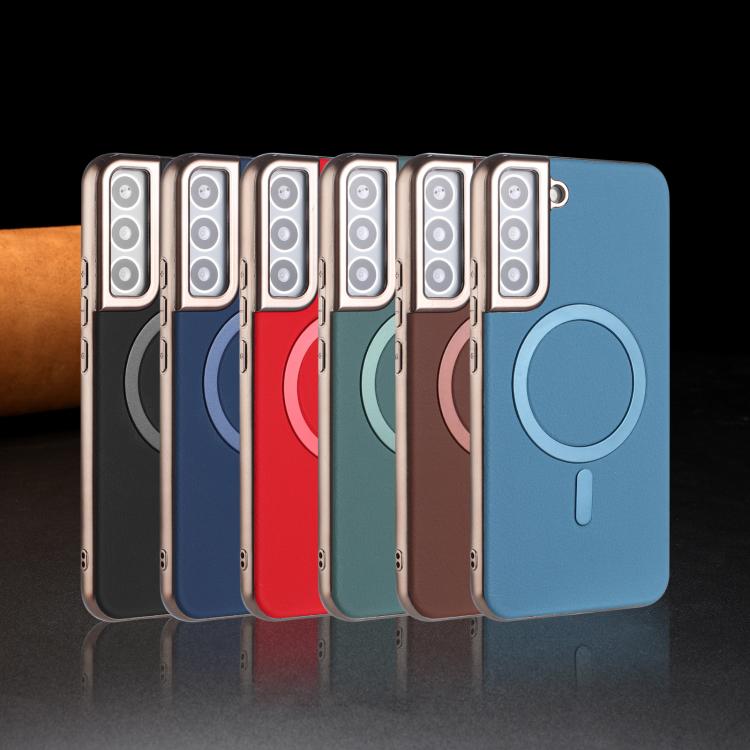 Custodia per telefono MagSafe a copertura totale con placcatura a tinta unita., For Samsung Galaxy S23+ 5G, For Samsung Galaxy S23 5G, For Samsung Galaxy S22 Ultra 5G, For Samsung Galaxy S22+ 5G