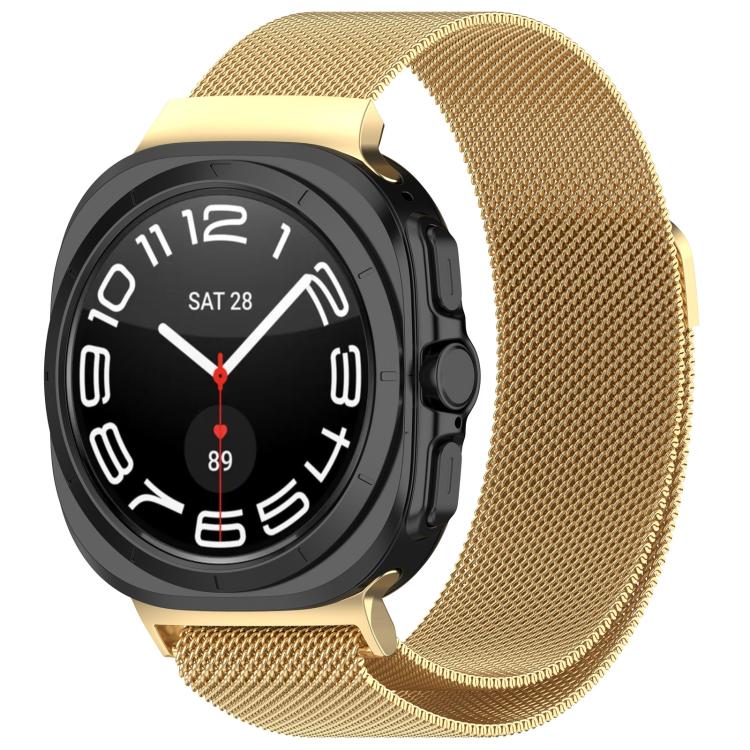 Cinturino per orologio xDfind Milan in acciaio inossidabile magnetico, For Samsung Galaxy Watch Ultra 47mm / Ultra 2025